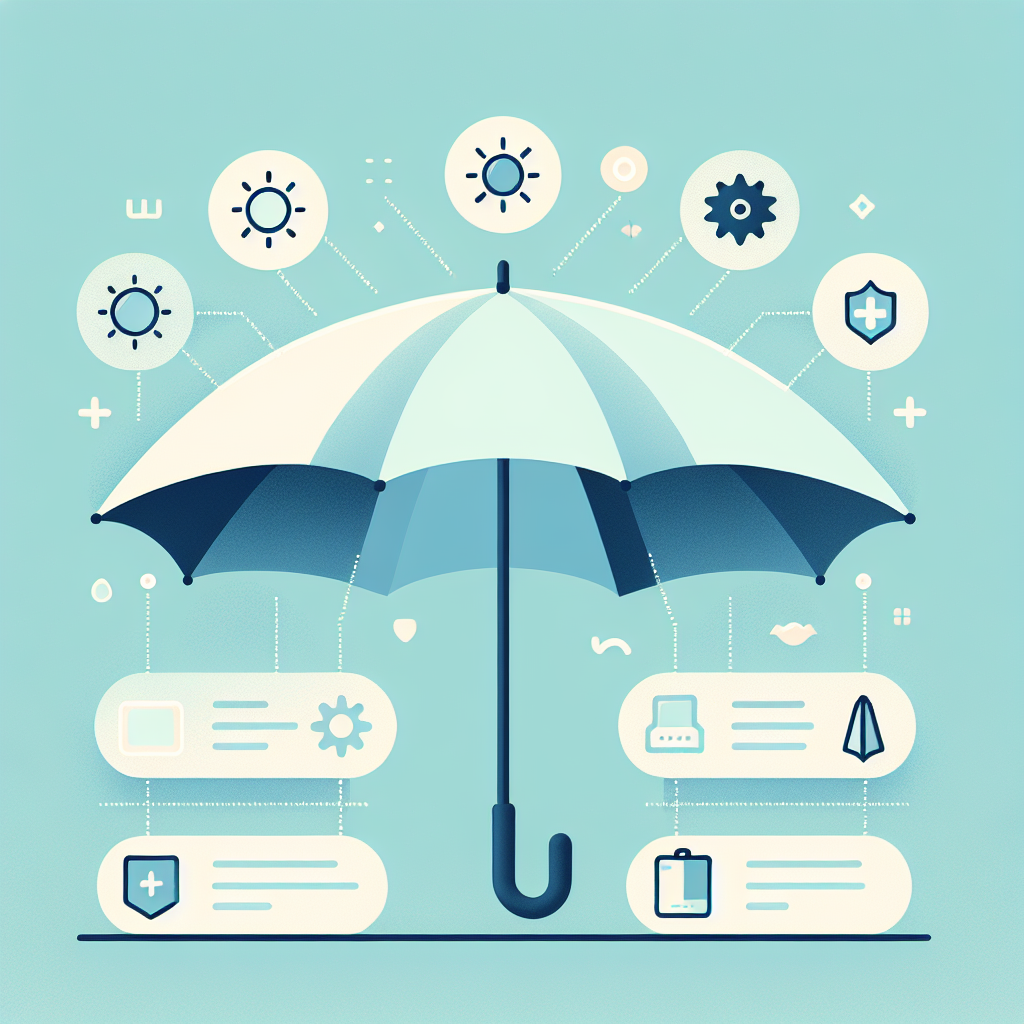 웨더웍스 슈퍼와이드 자동 우양산 UV 차단 기술