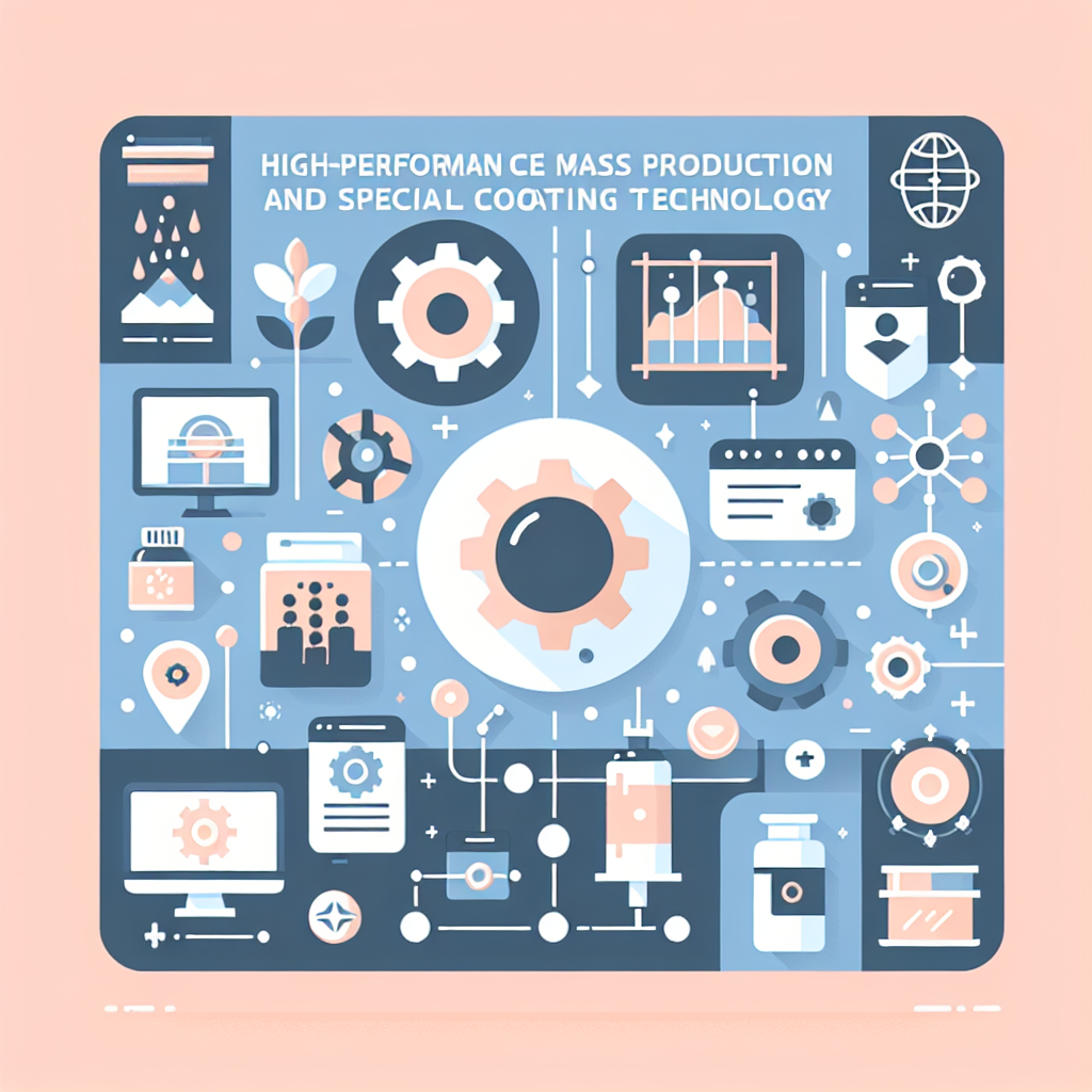 고성능 양산의 특수 코팅 기술