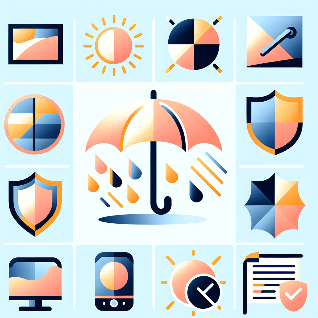 다양한 표면에서 반사되는 자외선과 양산 각도 조절 방법