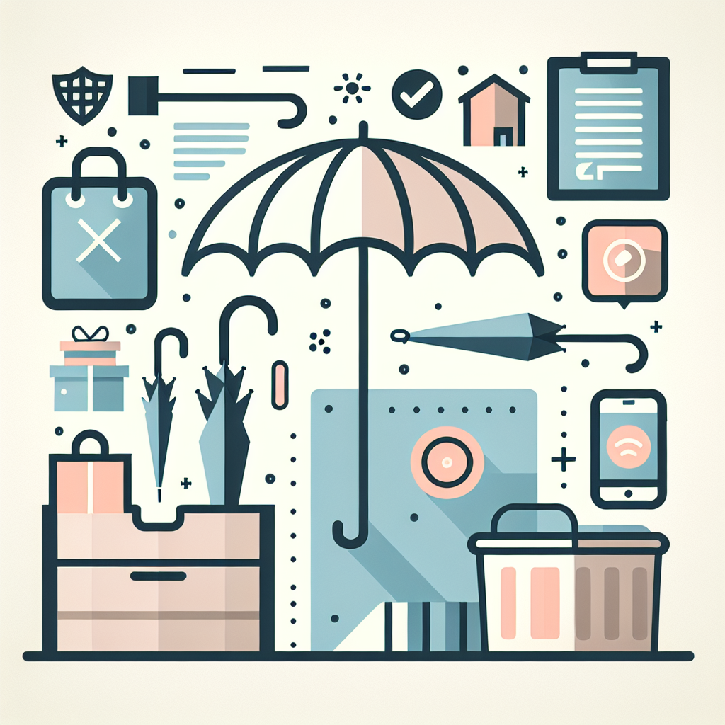 양산 보관 방법 가이드 이미지