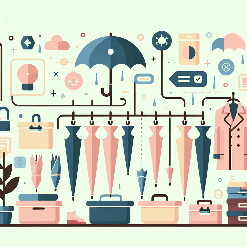 양산 보관 환경 조성 방법