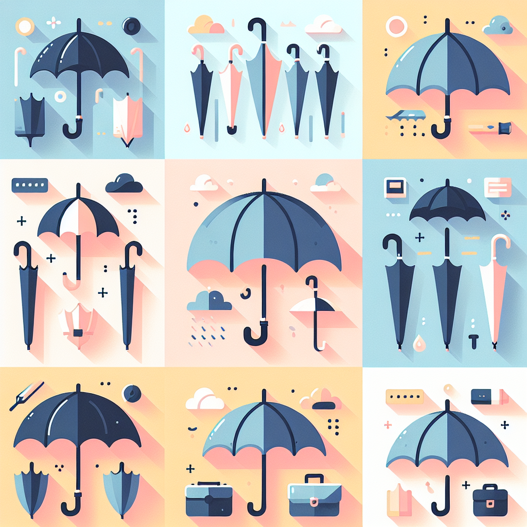 양산 제품별 보관 방법 차이점