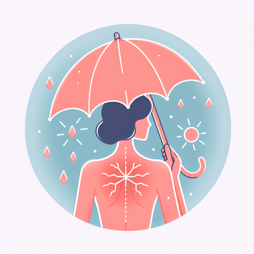 양산 자외선 차단 성능 저하로 인한 피부 손상