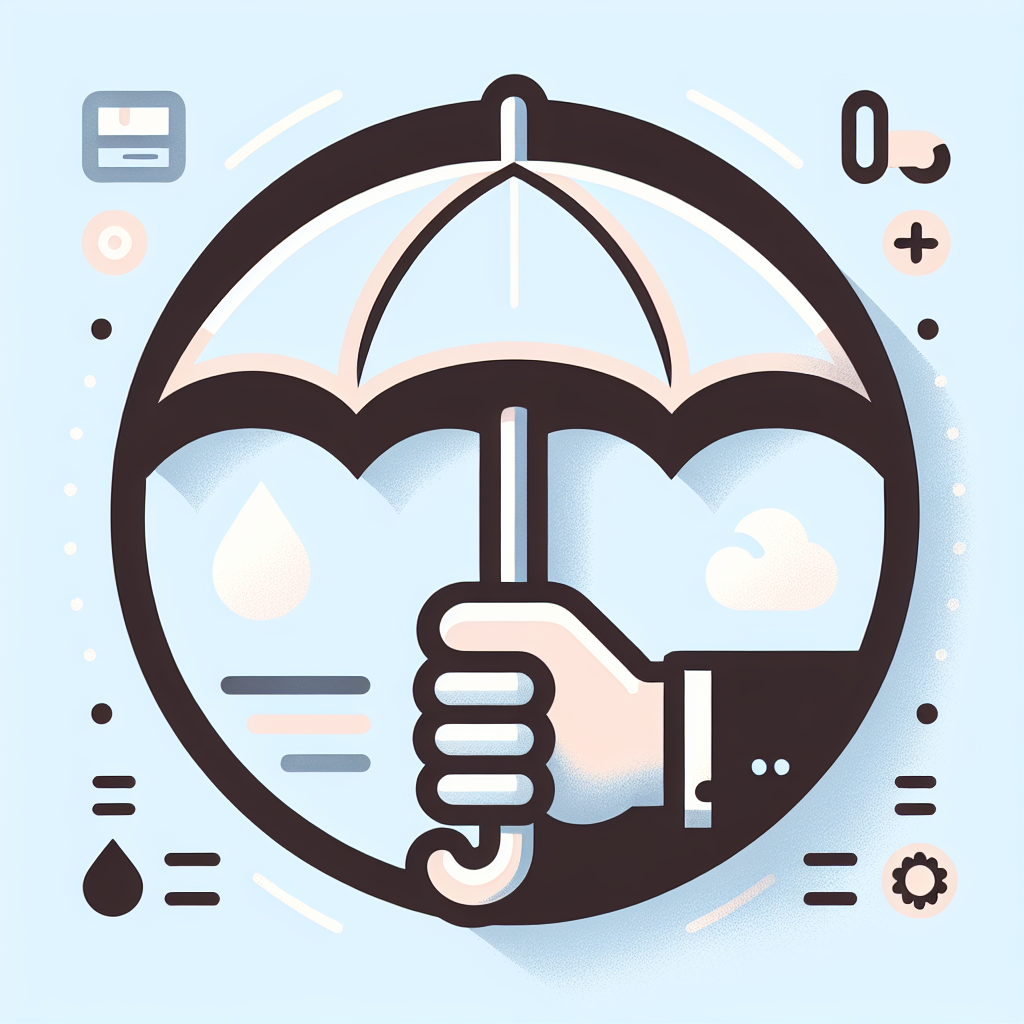 일자형 양산 손잡이의 그립감 시연