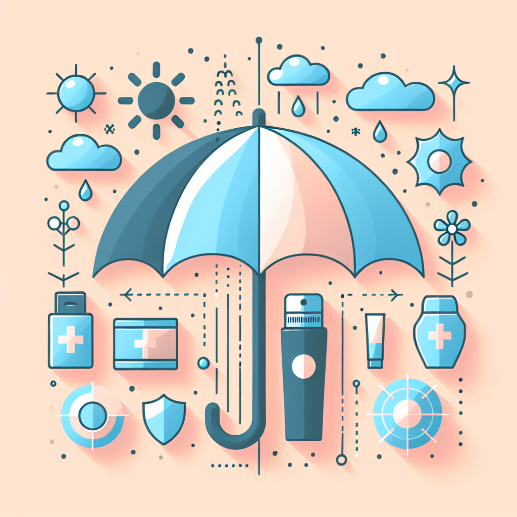 양산과 선크림의 자외선 차단 메커니즘 비교