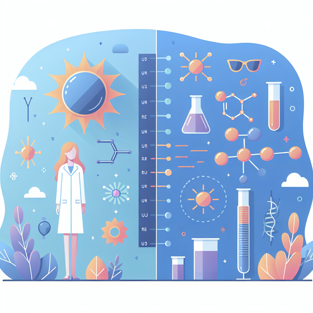 자외선 차단 메커니즘 비교 분석