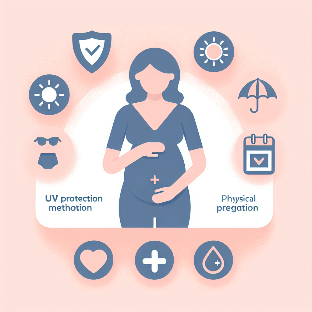 임산부를 위한 물리적 자외선 차단 방법