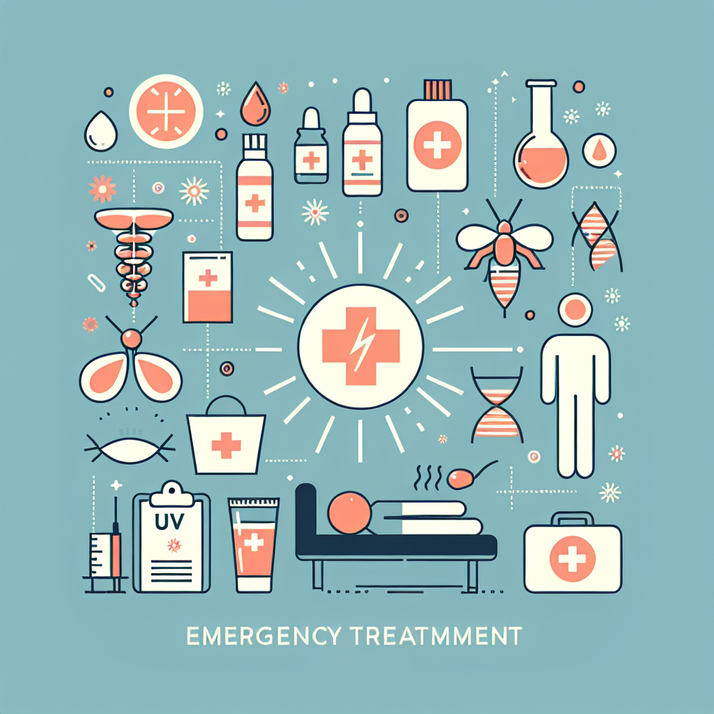 자외선 알레르기 발생 시 응급처치 및 관리 방법