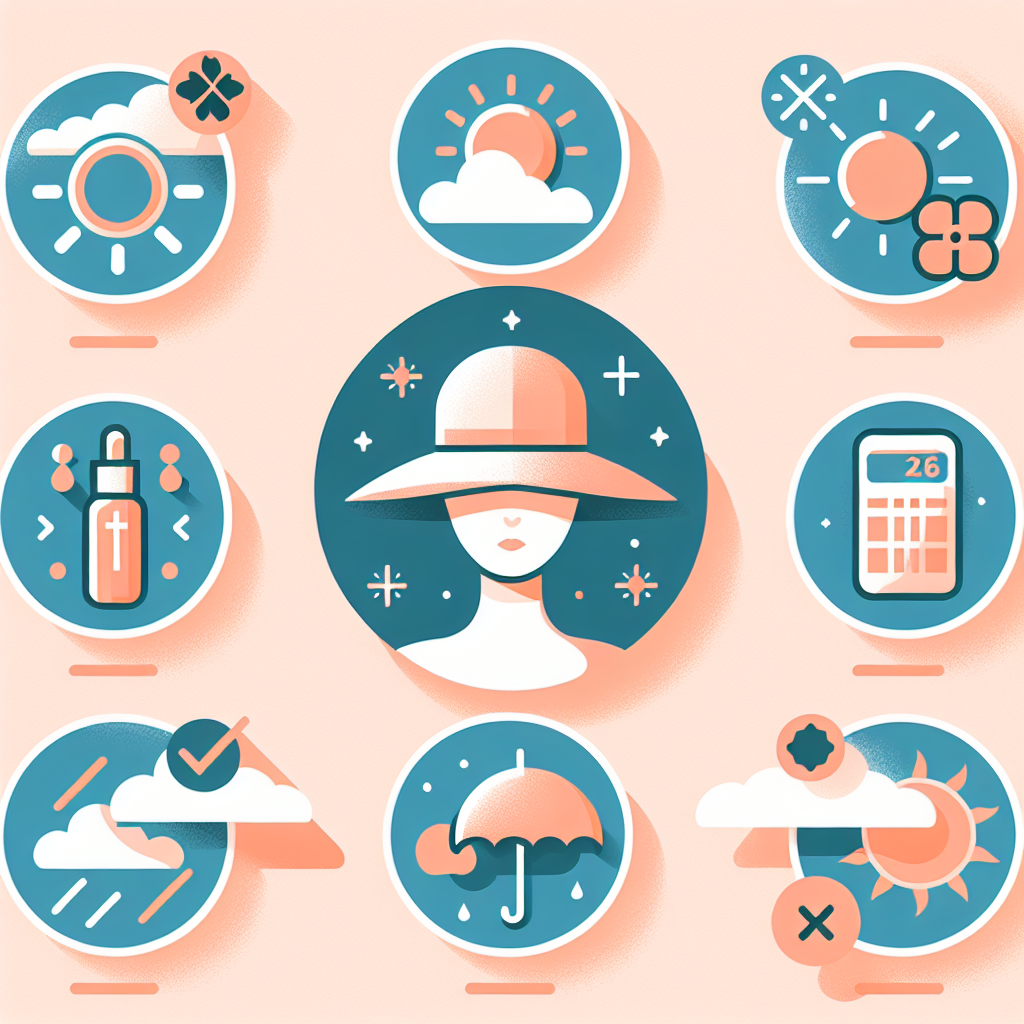 자외선 지수별 상세 대응 방법 가이드