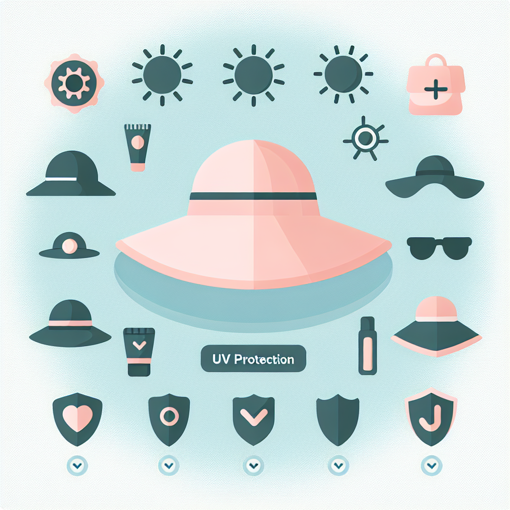 다양한 모자 종류별 자외선 차단 효과