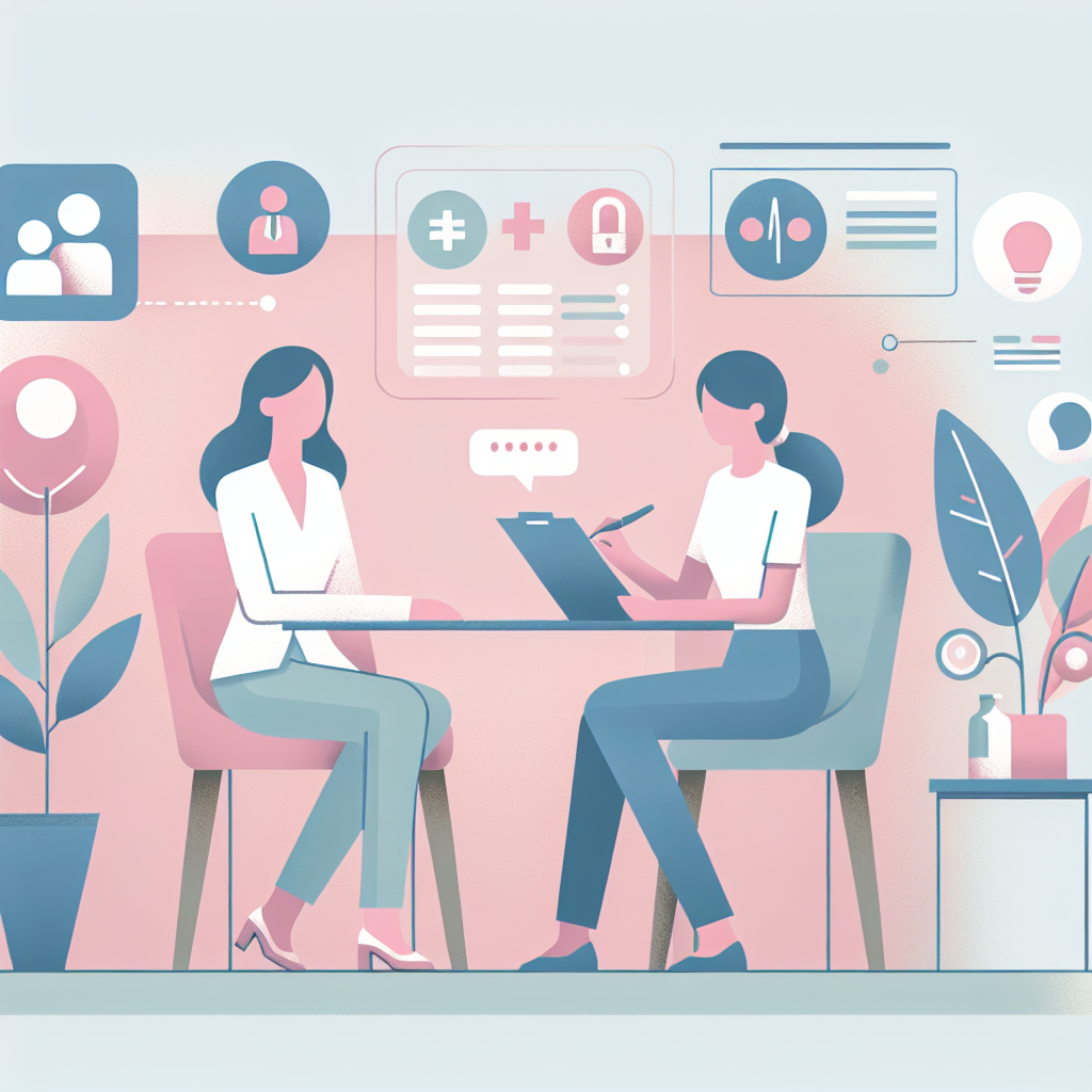 전문의 상담 장면