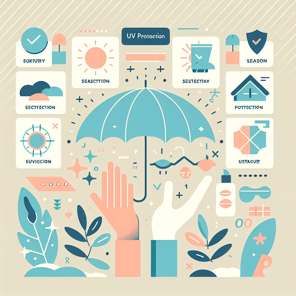 계절별 자외선 차단법
