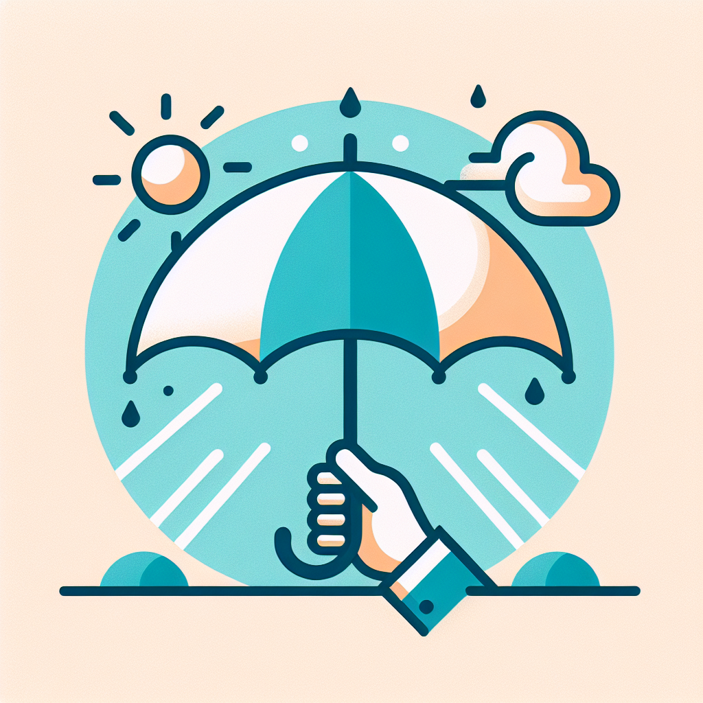 자외선 차단 양산의 효과적인 사용법