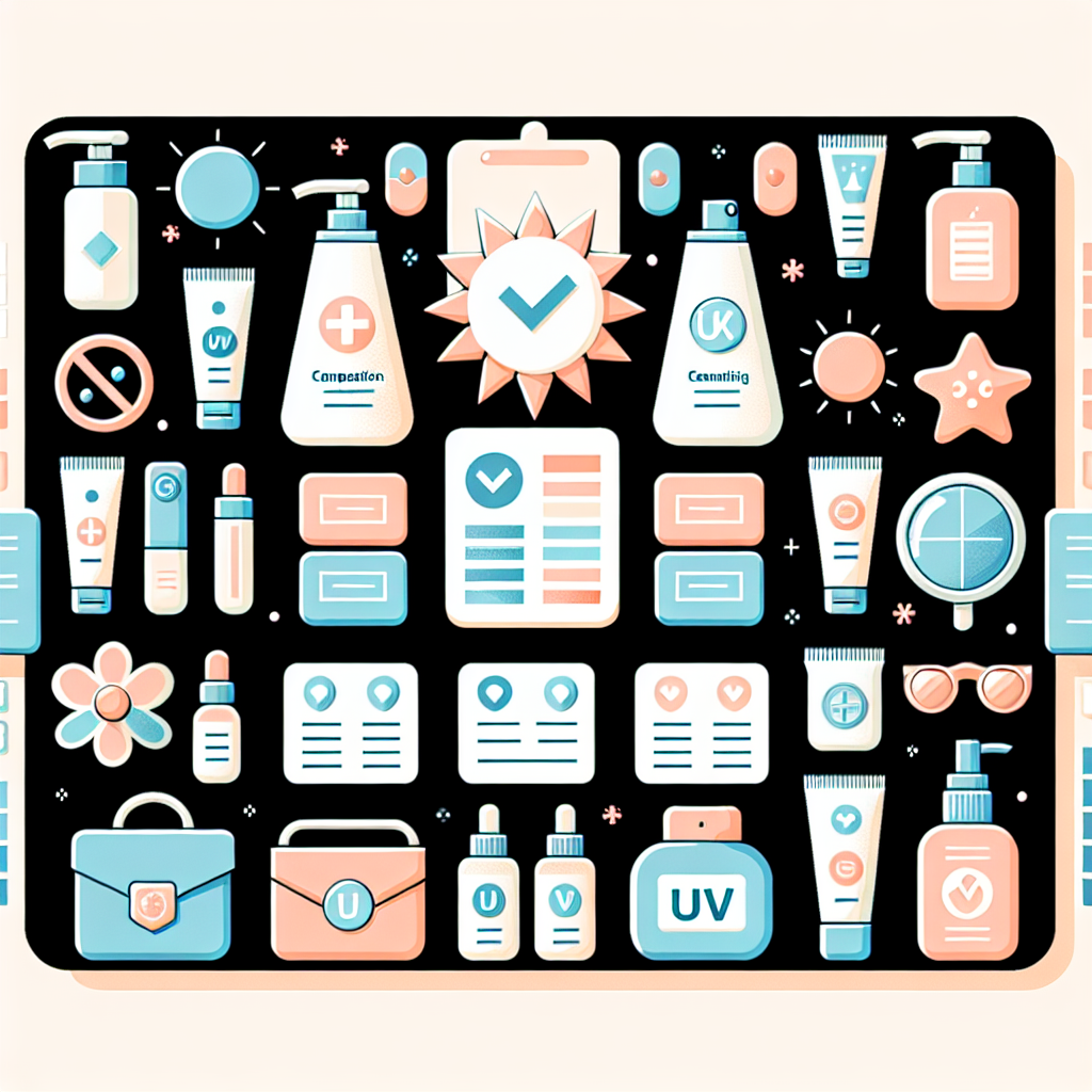 자외선 차단 제품별 효과 비교 및 선택 가이드