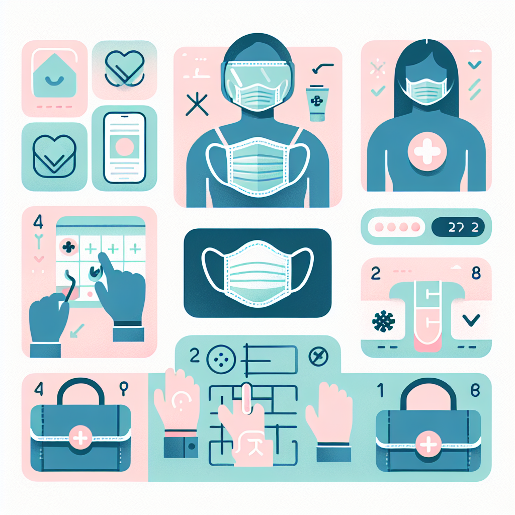 페이스 가드 올바른 착용법 단계별 설명