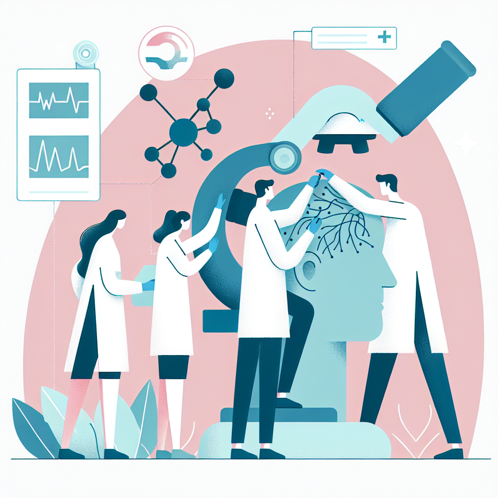 전문 의료진이 두피 현미경 검사를 실시하는 모습