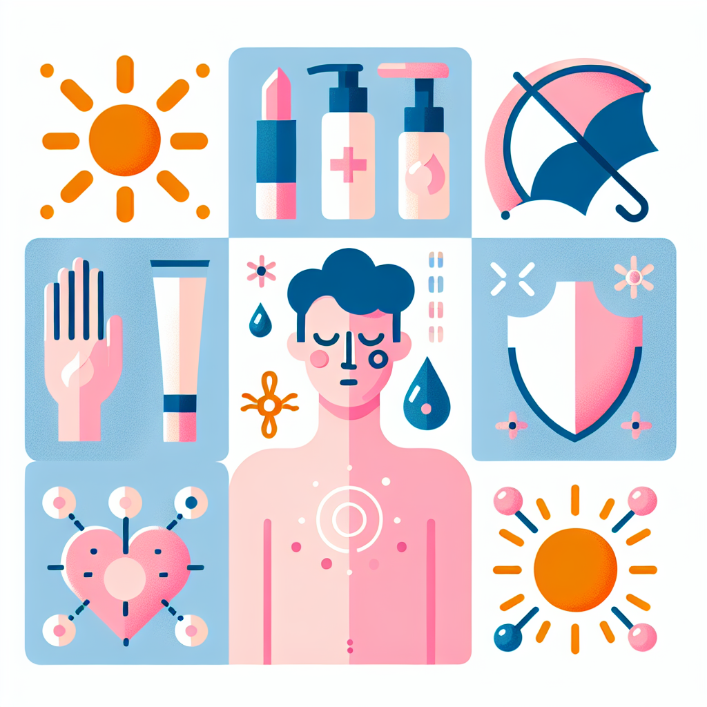 자외선 피부 영향의 다양한 유형들