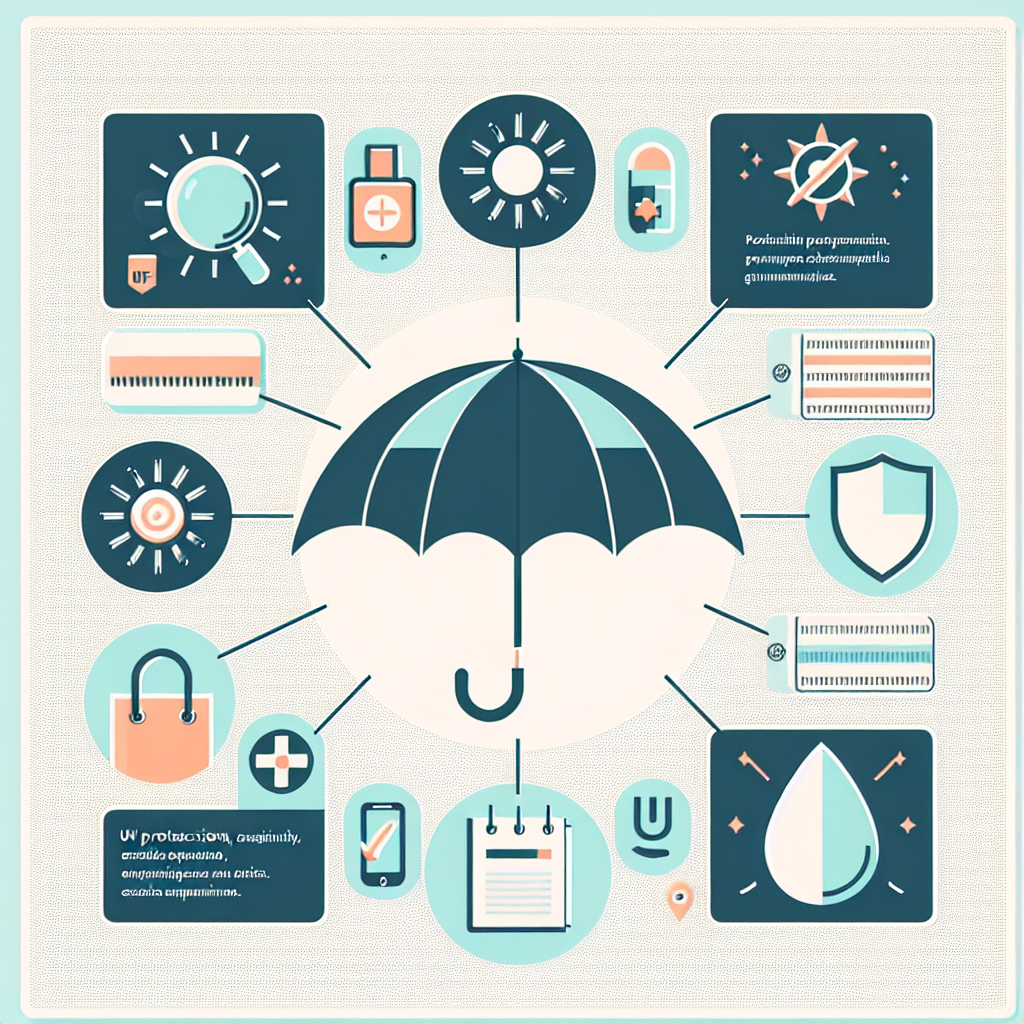 자외선 차단 원리와 양산 소재별 효과