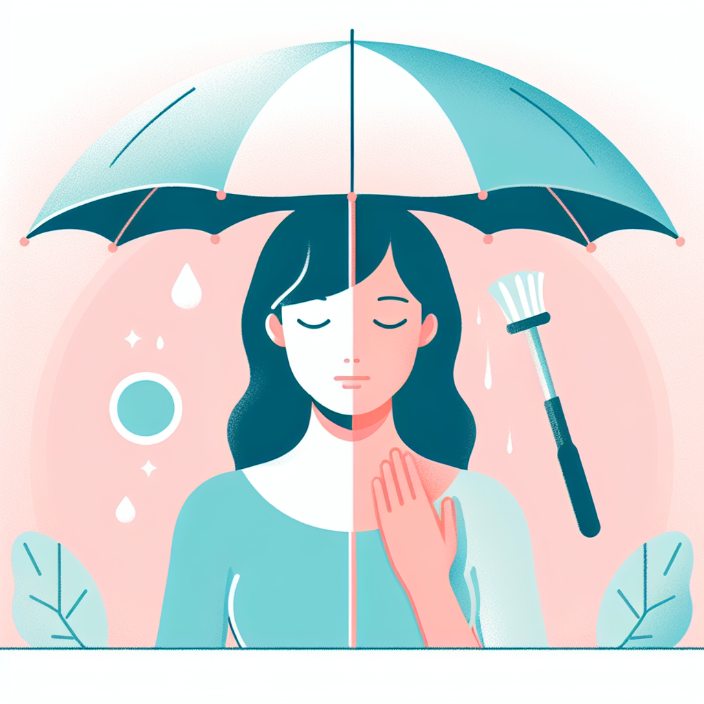 투명 양산 장기 사용에 따른 피부 변화