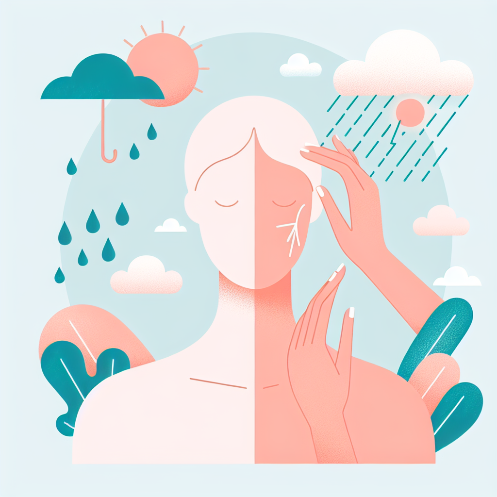 흐린 날 자외선에 의한 피부 손상 과정