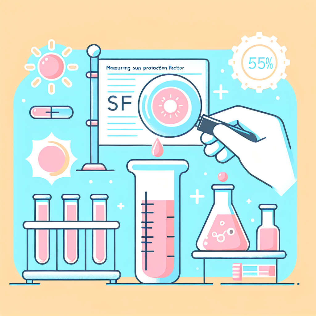 SPF 측정을 위한 실험실 테스트 과정