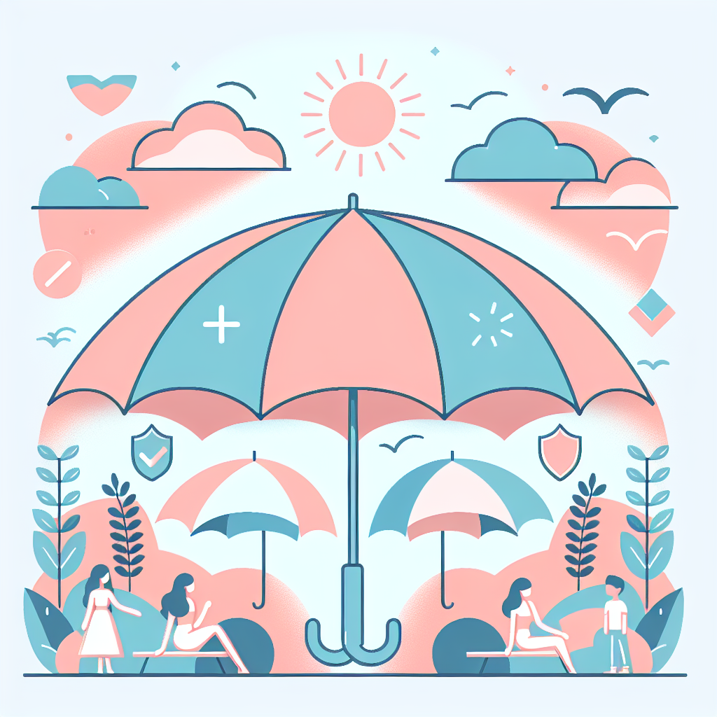 UPF 50+ 양산의 자외선 차단 원리