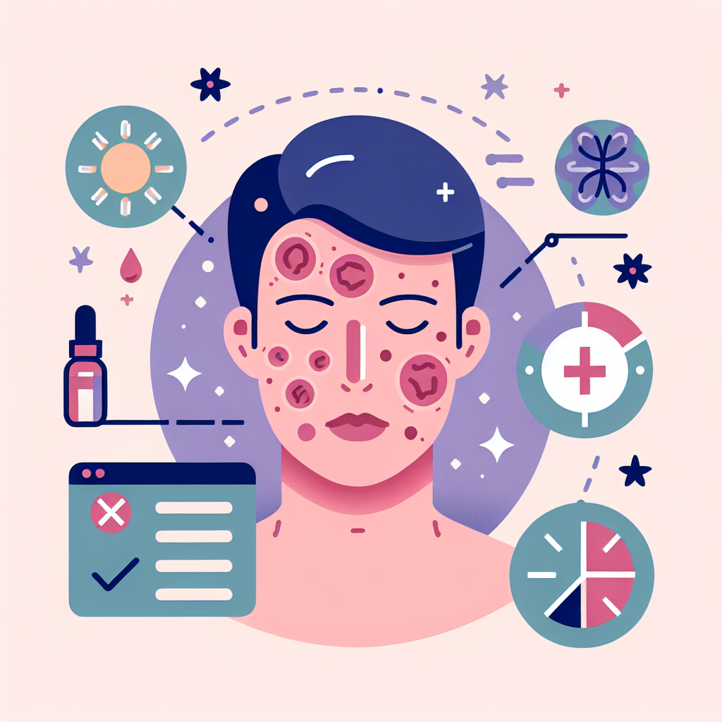 자외선으로 인한 피부 손상 과정